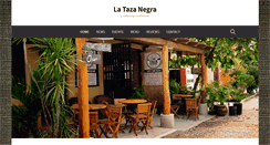 Desktop Screenshot of latazanegra.com